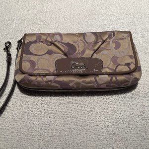 Coach wristlet/wallet